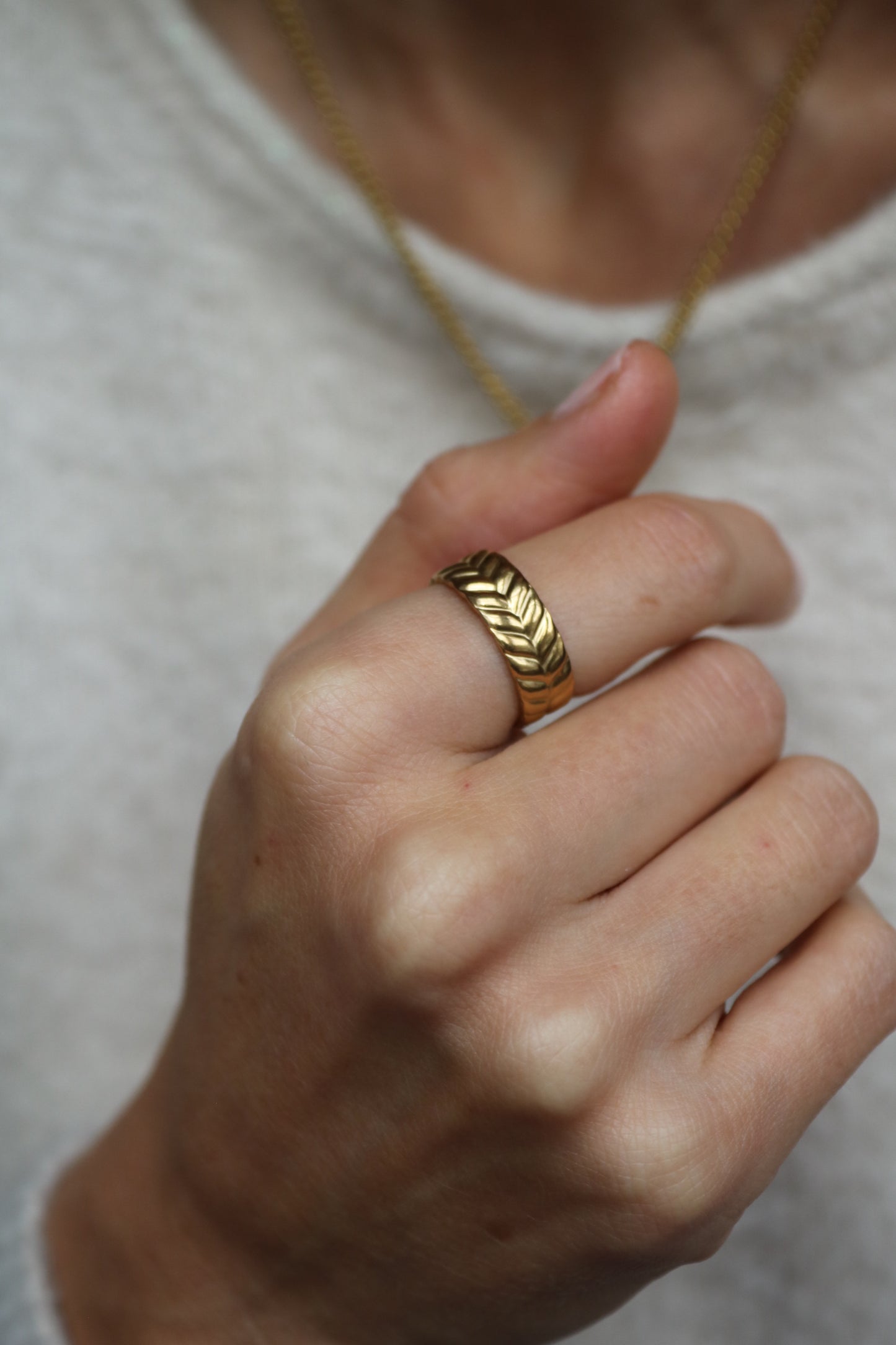 Bague Essence à Plumes