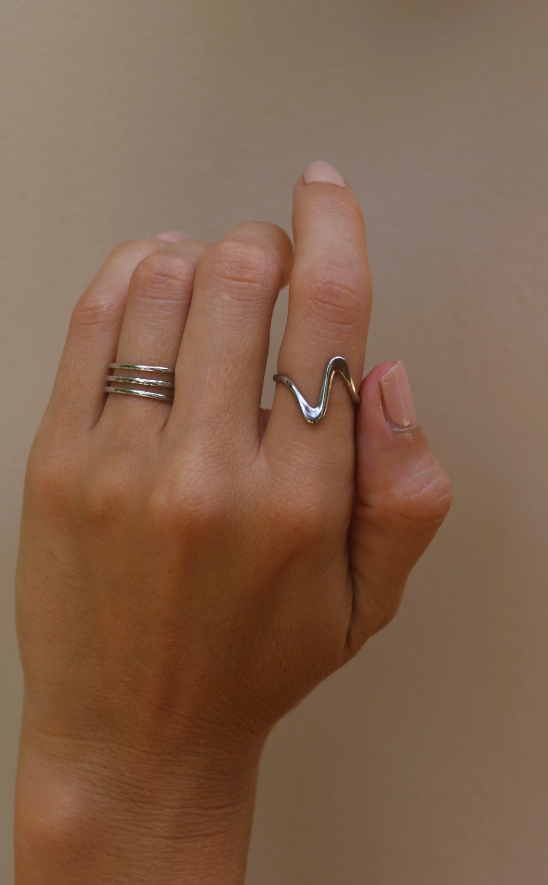 Bague Triple Vague