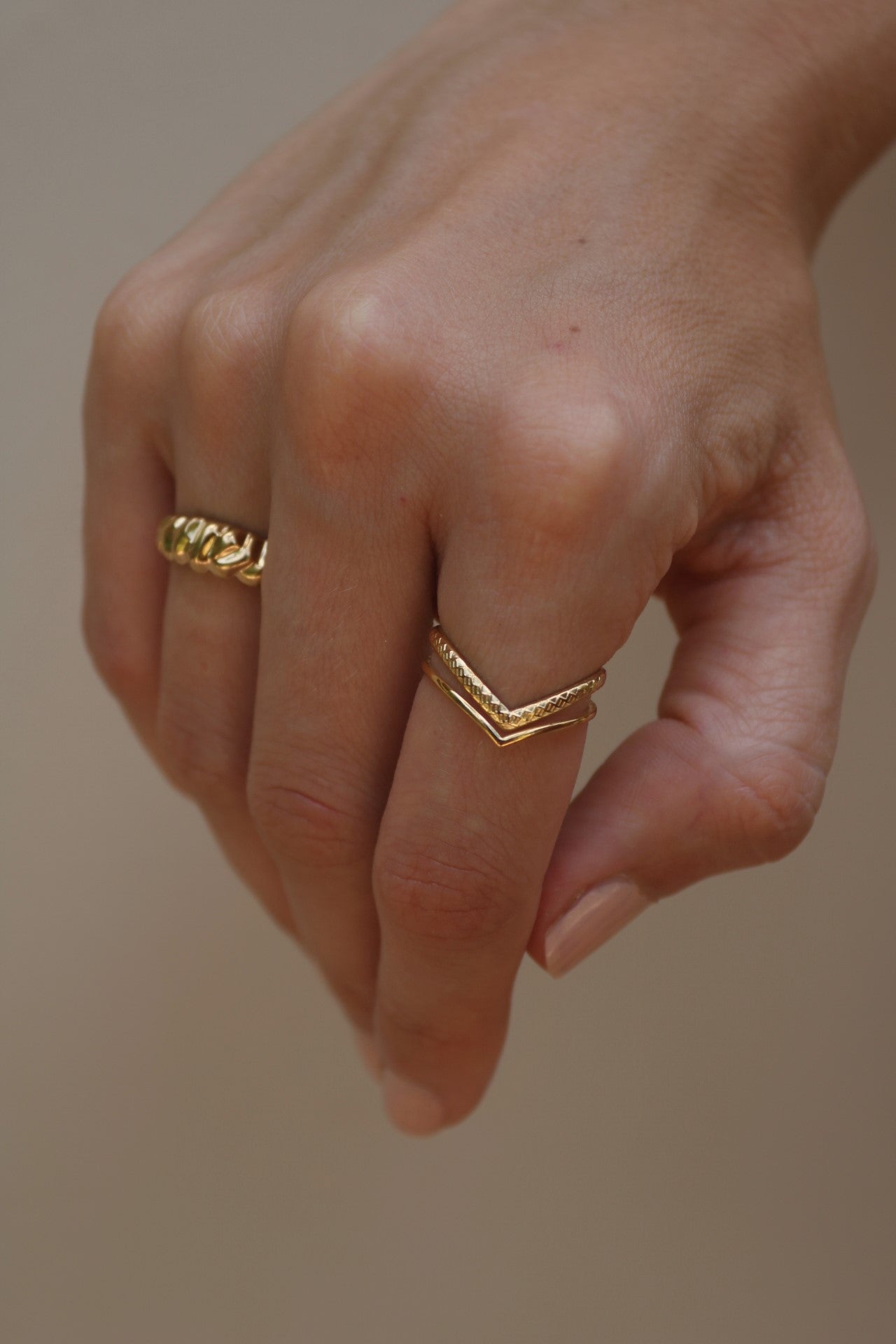 Bague Golden Vibes