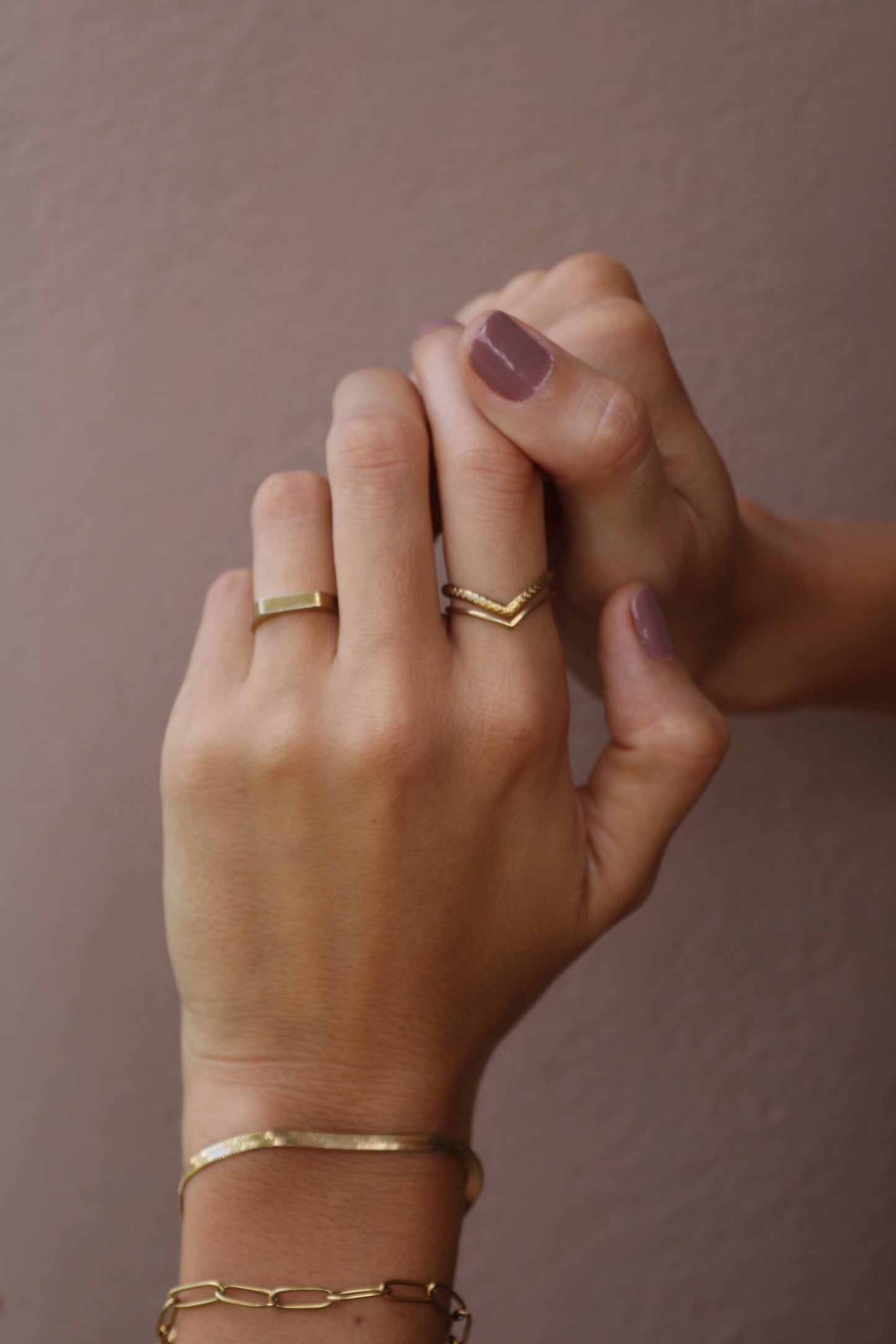 Bague Golden Vibes