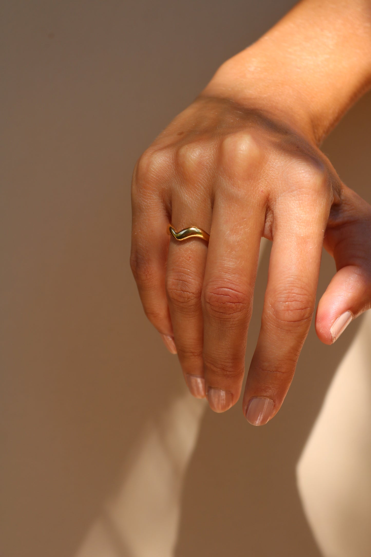 Bague Courbe Élégance