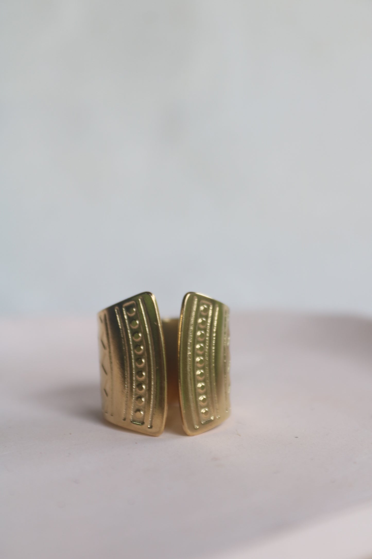 Wide statement ring, wide chunky ring, adjustable ring