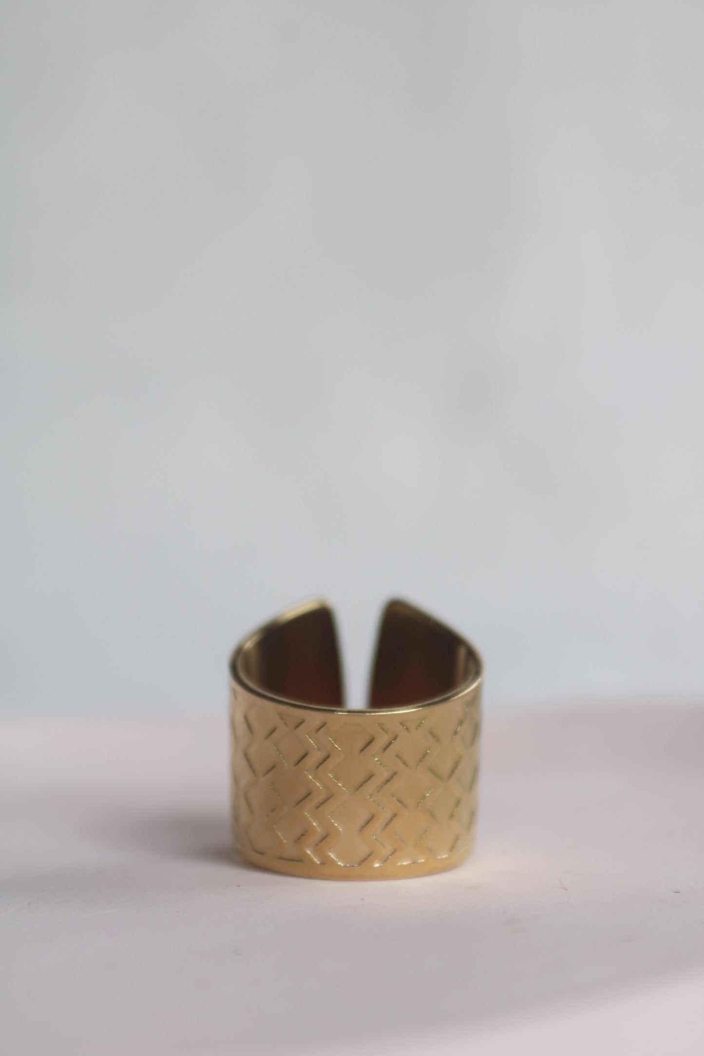 Wide statement ring, wide chunky ring, adjustable ring