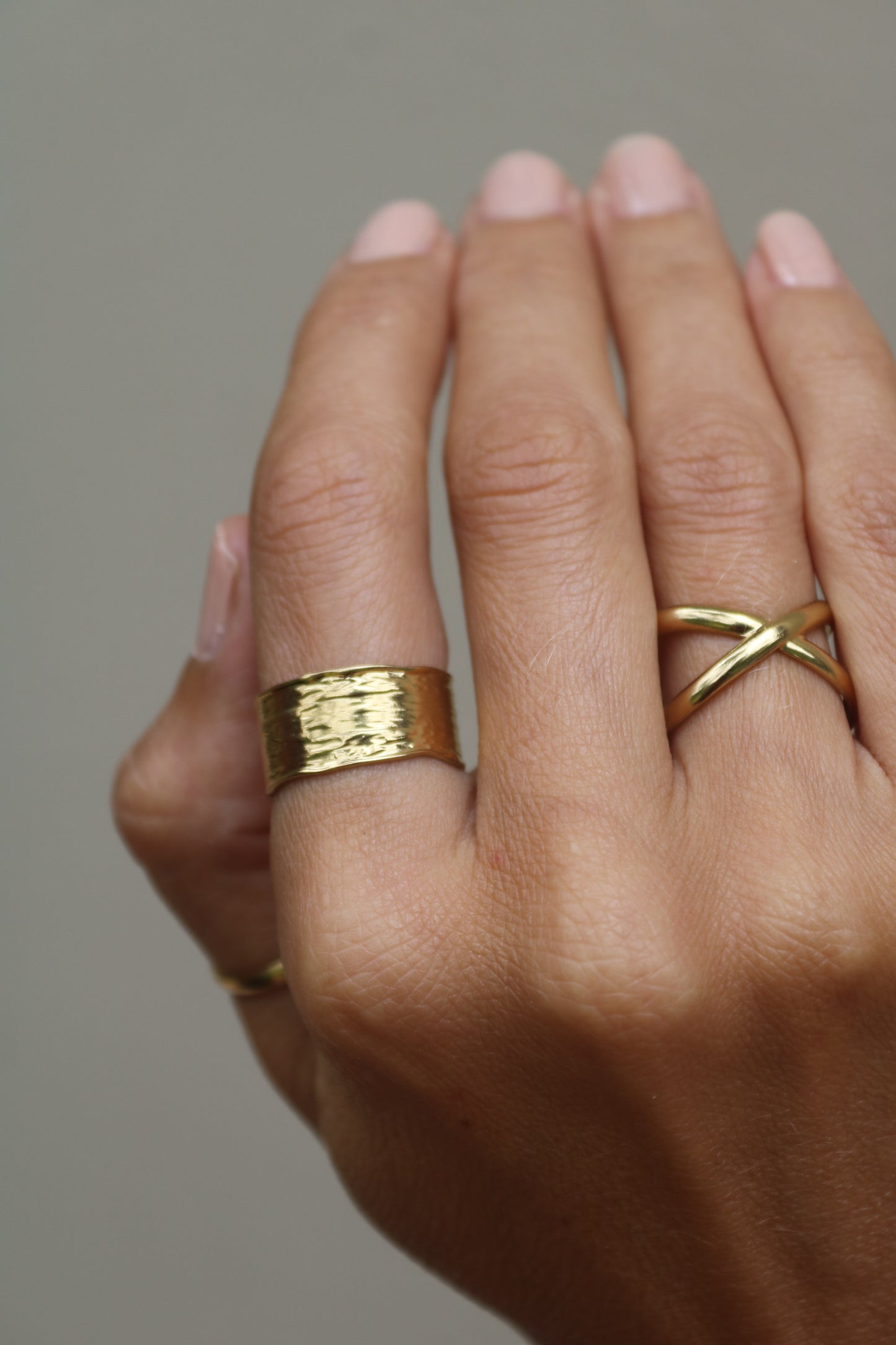Bague Sérénité Dorée