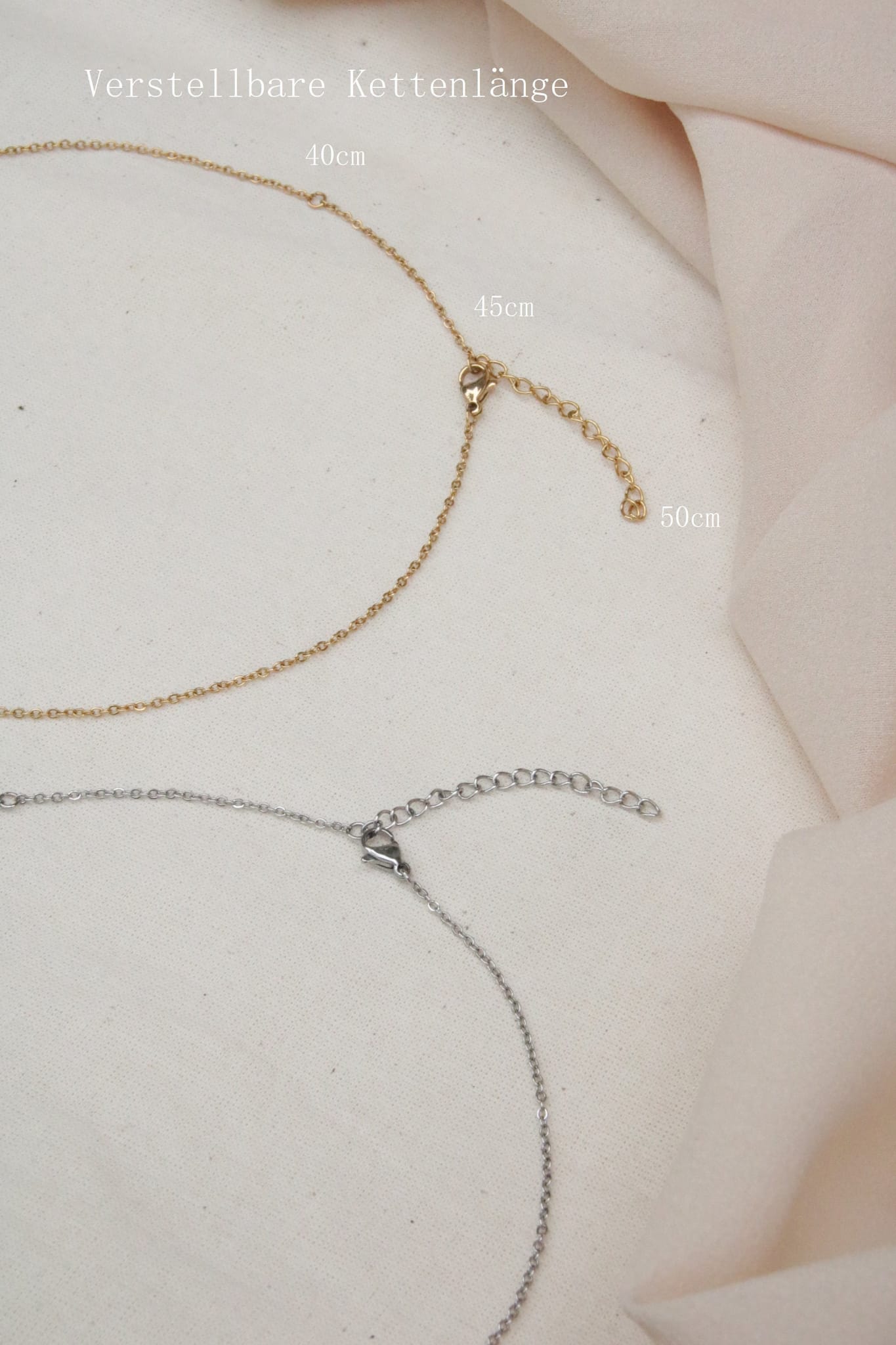 Personalisierte Gravur Kette zur Geburt