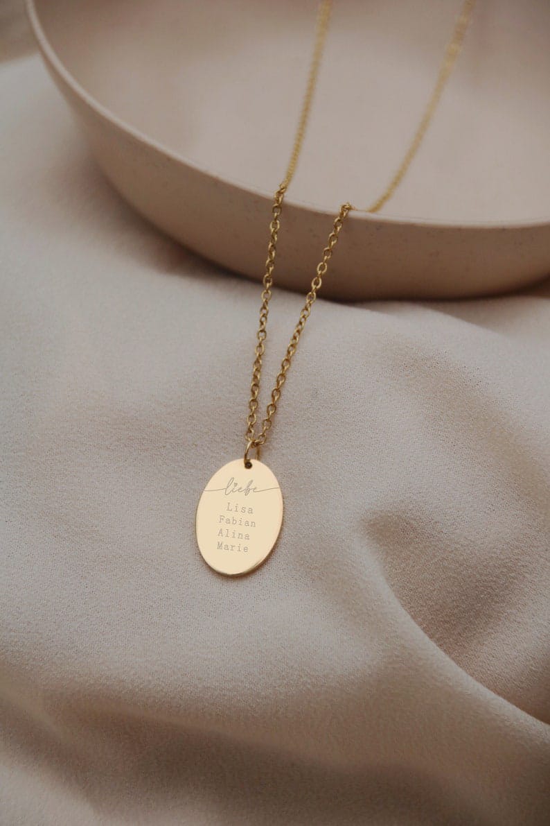 Familien Kette mit Gravur