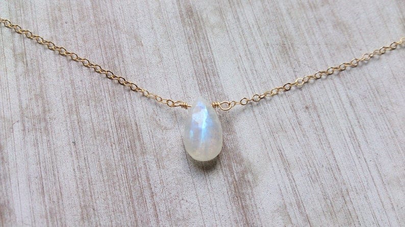 collier pierre de lune