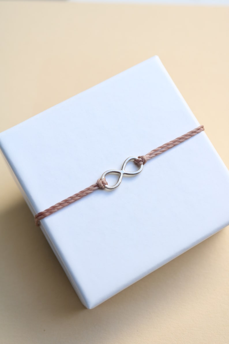 Bracelet infini argent