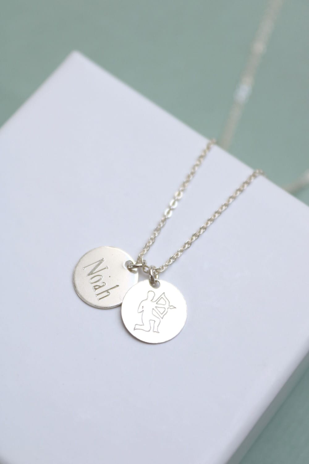 Collier signe du zodiaque, collier en argent zodiaque