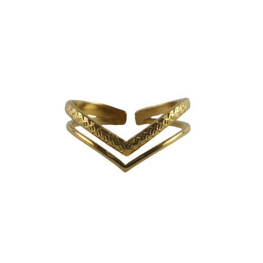 Golden Vibes Ring