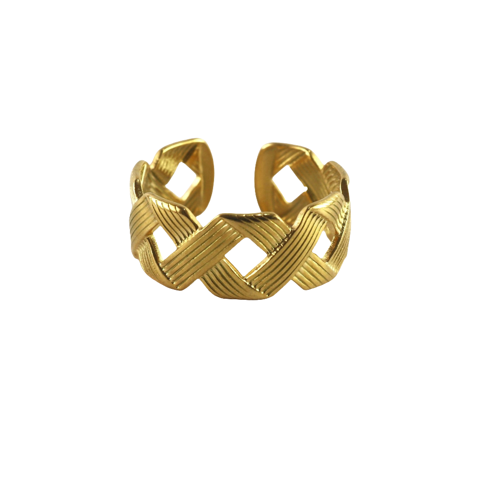 Bague Tissage Éternel