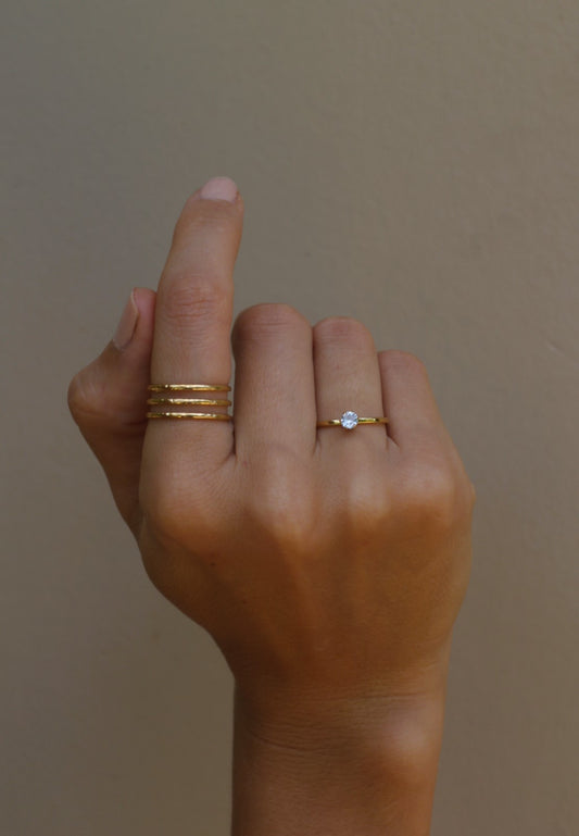 Triple Wave Ring