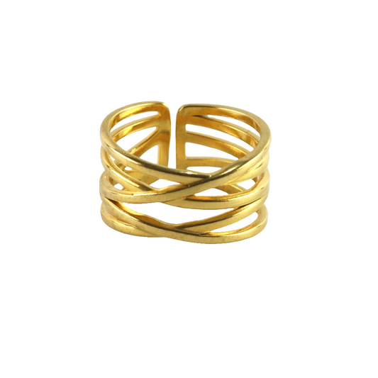 Criss Cross Ring
